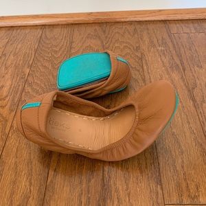 Tieks Ballet Flats in Camel Leather
